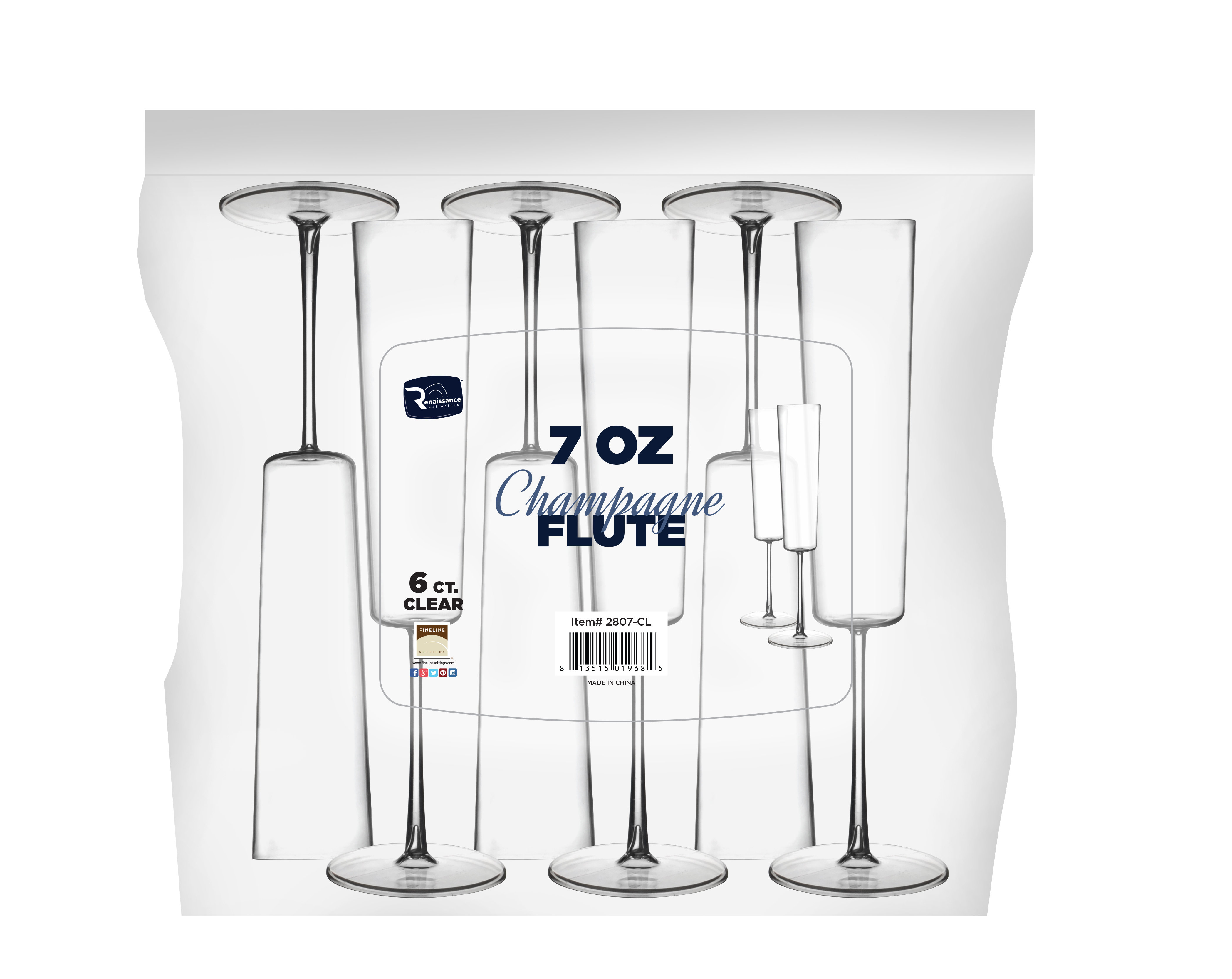 Plastic Champagne Flutes Disposable 100 Pack GOLD Glitter Glasses For Parties Cl