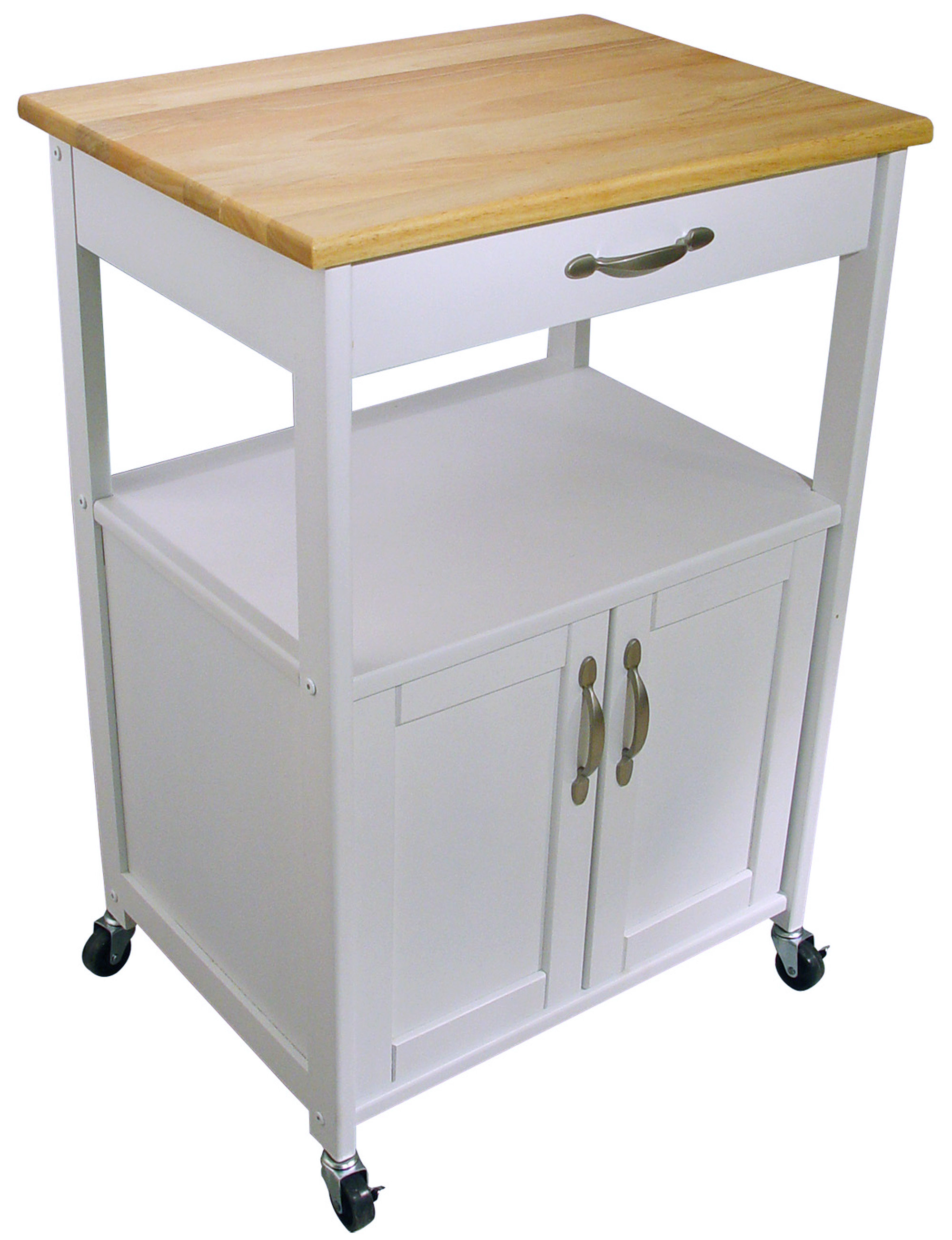 August Grove Allie Kitchen Cart With Wood Top Reviews Wayfair August Grove Allie Kitchen Cart With