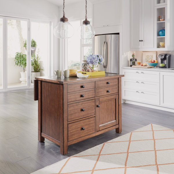 Rotherham Quartz Top Kitchen Island Set By Three Posts Best