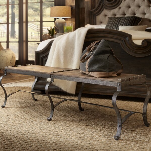 Hill Country Metal Bench By Hooker Furniture