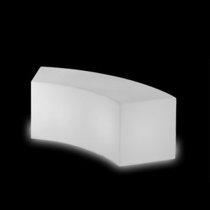 Snake Polyethylene Bench by Slide Design