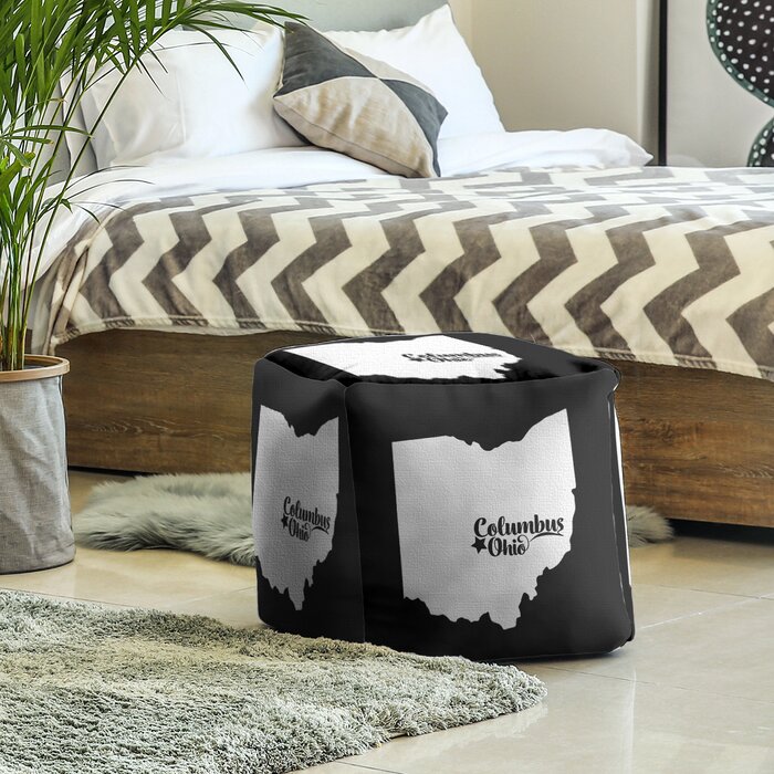 Columbus Ohio Cube Ottoman