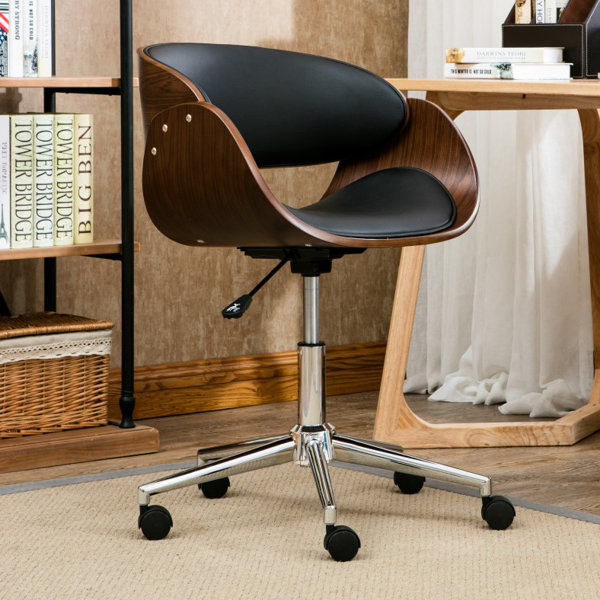 August Mid-Back Desk Chair by Langley Street