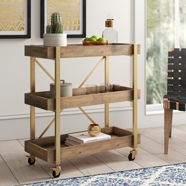 Grenada Bar Cart By Bungalow Rose Read Reviews