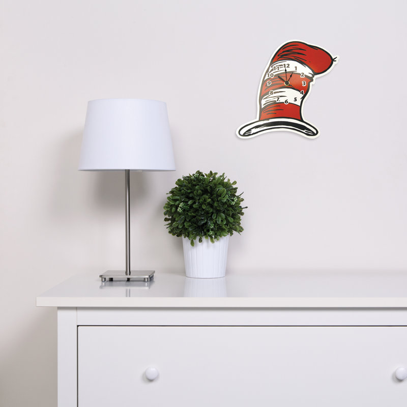 Trend Lab Dr Seuss Cat In The Hat Wall Clock Reviews Wayfair