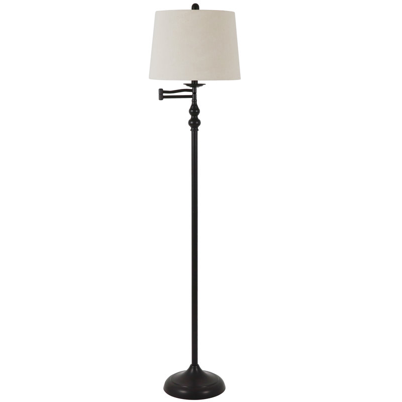 Alcott Hill Lorenza 63 Swing Arm Floor Lamp Reviews Wayfair