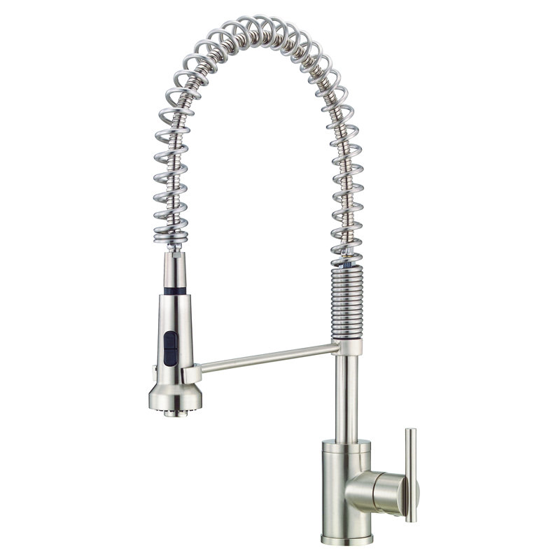 Danze Parma Pull Down Single Handle Kitchen Faucet Reviews Wayfair Danze Parma Pull Down Single Handle