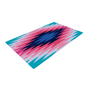 Nika Martinez Surf Lovin II Blue/Pink Area Rug