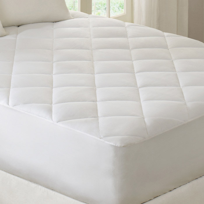 Madison Park Quiet Nights 300 Thread Count Waterproof Mattress Pad & Reviews Wayfair