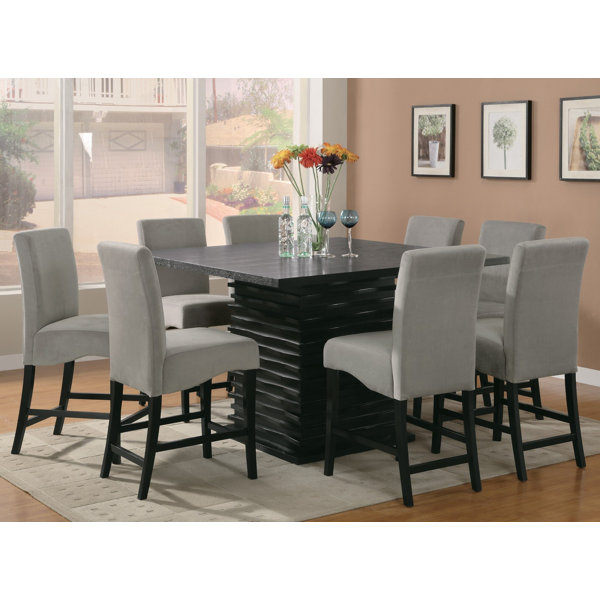 Annapolis 9 Piece Counter Height Dining Set By Orren Ellis New