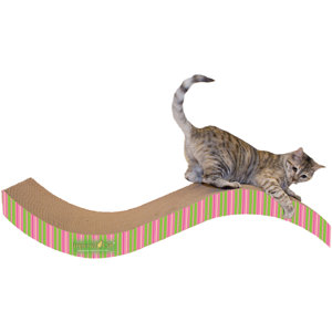 Scratch 'n Shapes Giant Purrfect Stretch Recycled Paper Scratching Board