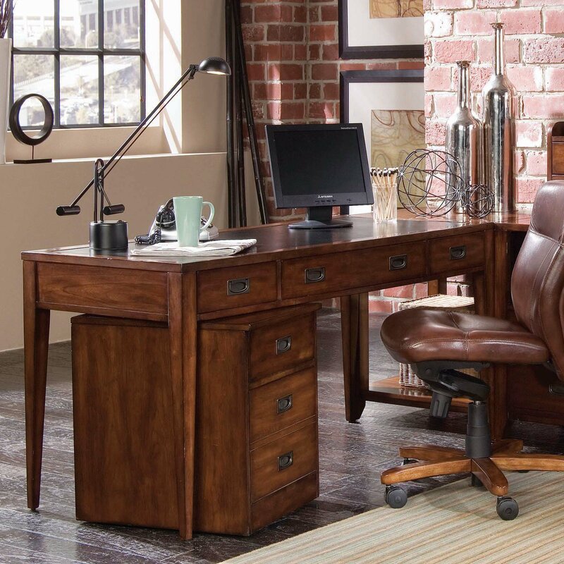 Hooker Furniture Danforth Solid Wood Desk Reviews Wayfair