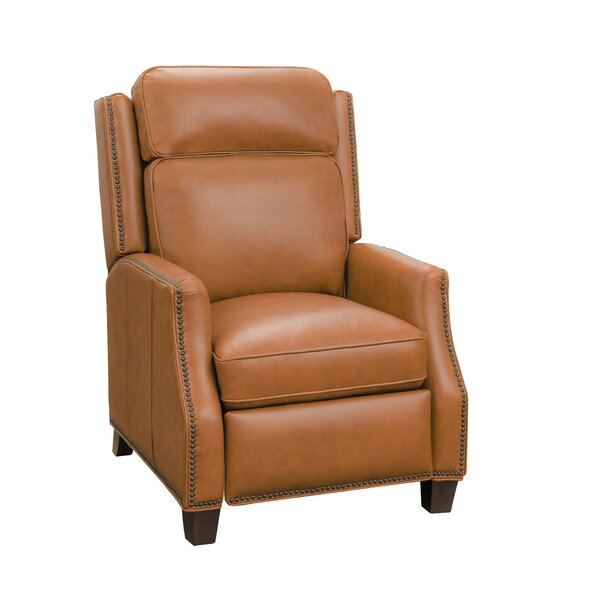Van Leather Manual Recliner By Canora Grey
