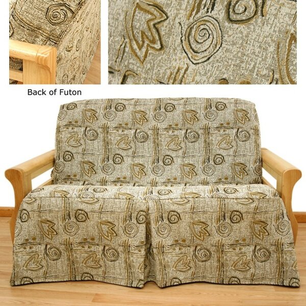 Melody Box Cushion Futon Slipcover By Easy Fit