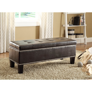 Reverie Upholstered Storage Bench by Woodhaven Hill
