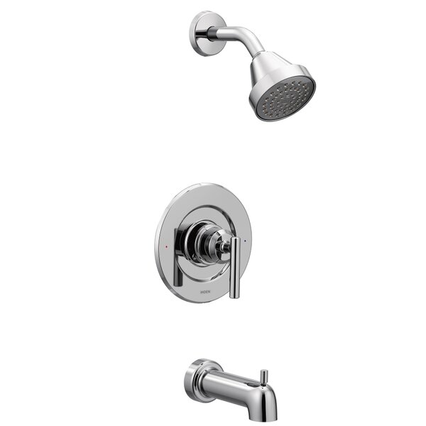 Gibson Pressure Balance Tub and Shower Faucet with Lever Handle by Moen