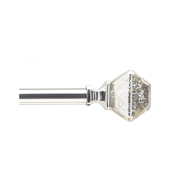 House Of Hampton Gratton Single Curtain Rod And Hardware Set
