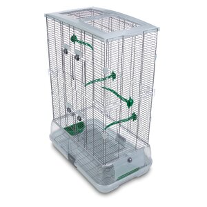 Double Vision  Bird Cage with Small Wire