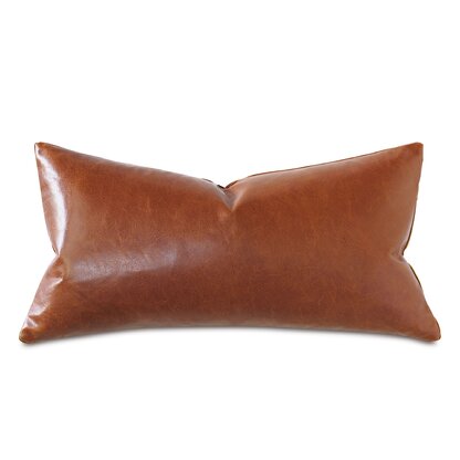 Star Accent Pillow Leather Down Feather Throw Pillow Decorative Pillow Accent Pillow Genuine Leather Lumbar Pillow Leather Cushion