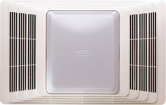 50 CFM Bathroom Fan and Heater with Light by Broan