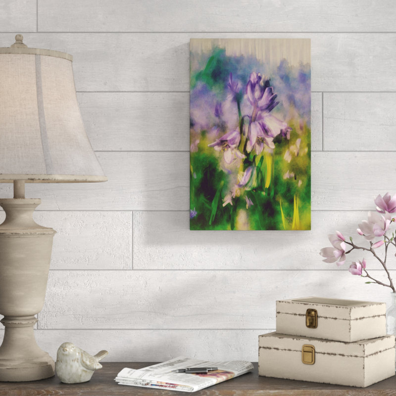 Ophelia Co Pretty Little Bluebells Oil Painting Print On