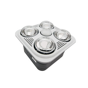 Bathroom Light With Fan And Heater bathroom fans - fans | wayfair Bathroom Light With Fan And Heater bathroom fans - fans | wayfair