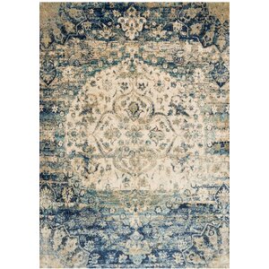 Potter Blue Area Rug