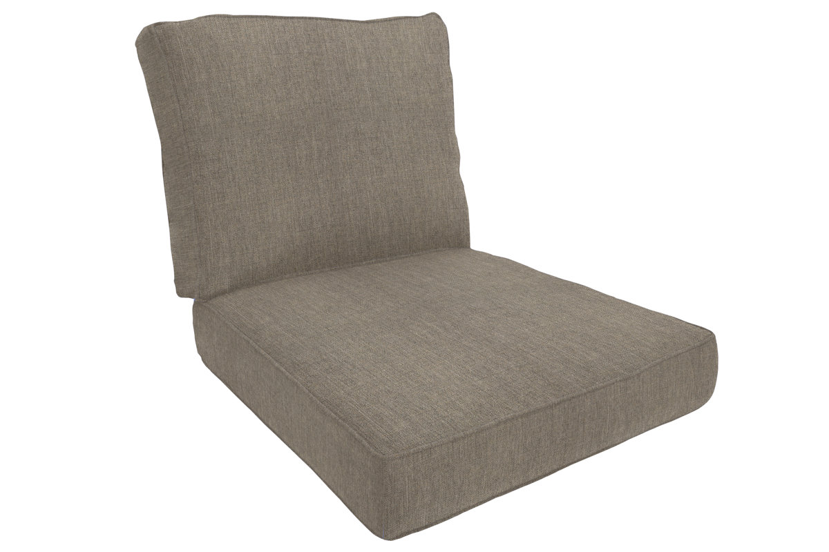 Easy Way Products Outdoor Sunbrella Contour Dining Chair Cushion