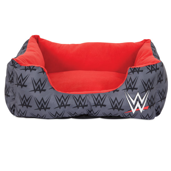Rectangular Bolster Dog Bed by WWE