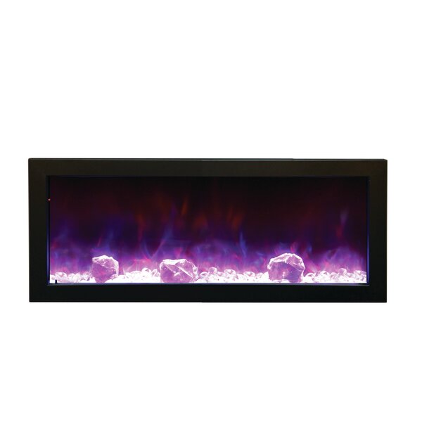 Panorama Series Built-In Electric Fireplace by Amantii
