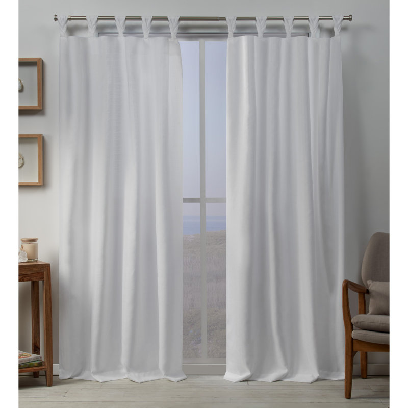 Darby Home Co Heil Solid Color Room Darkening Tab Top Curtains