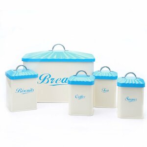 5 Piece Kitchen Canister Set