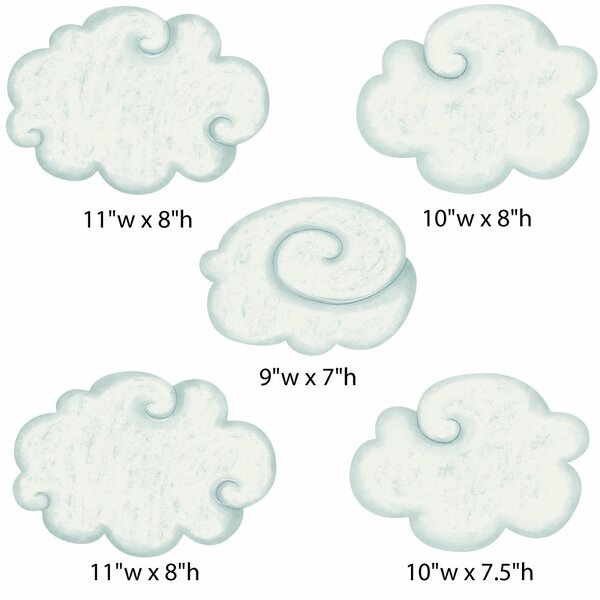 cloud themed nursery accessories