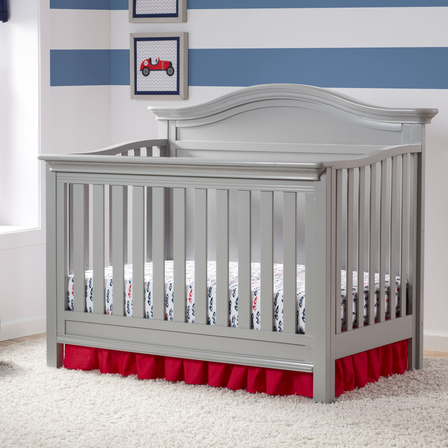 Serta Bethpage 4 In 1 Convertible Crib Wayfair