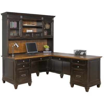 django solid wood executive desk