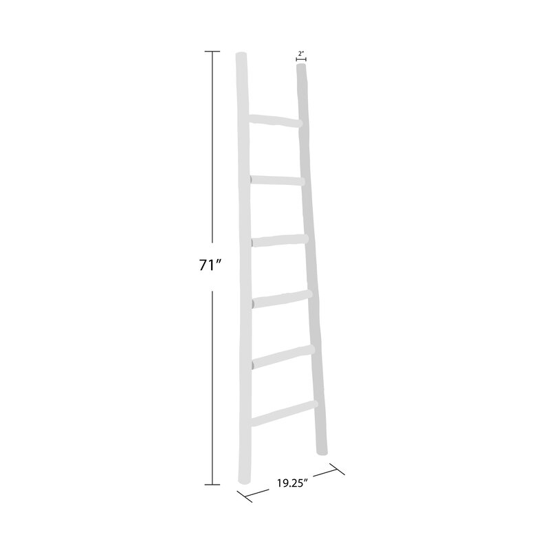Wooden 6 ft Blanket Ladder & Reviews | Joss & Main
