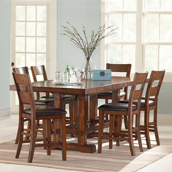 Ellington 7 Piece Dining Set by Millwood Pines Millwood Pines