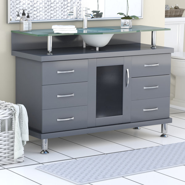 Runion 48 Single Bathroom Vanity Set by Latitude Run