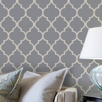 Harkey Moroccan Pattern Peel And Stick Wallpaper Panel Birch Lane