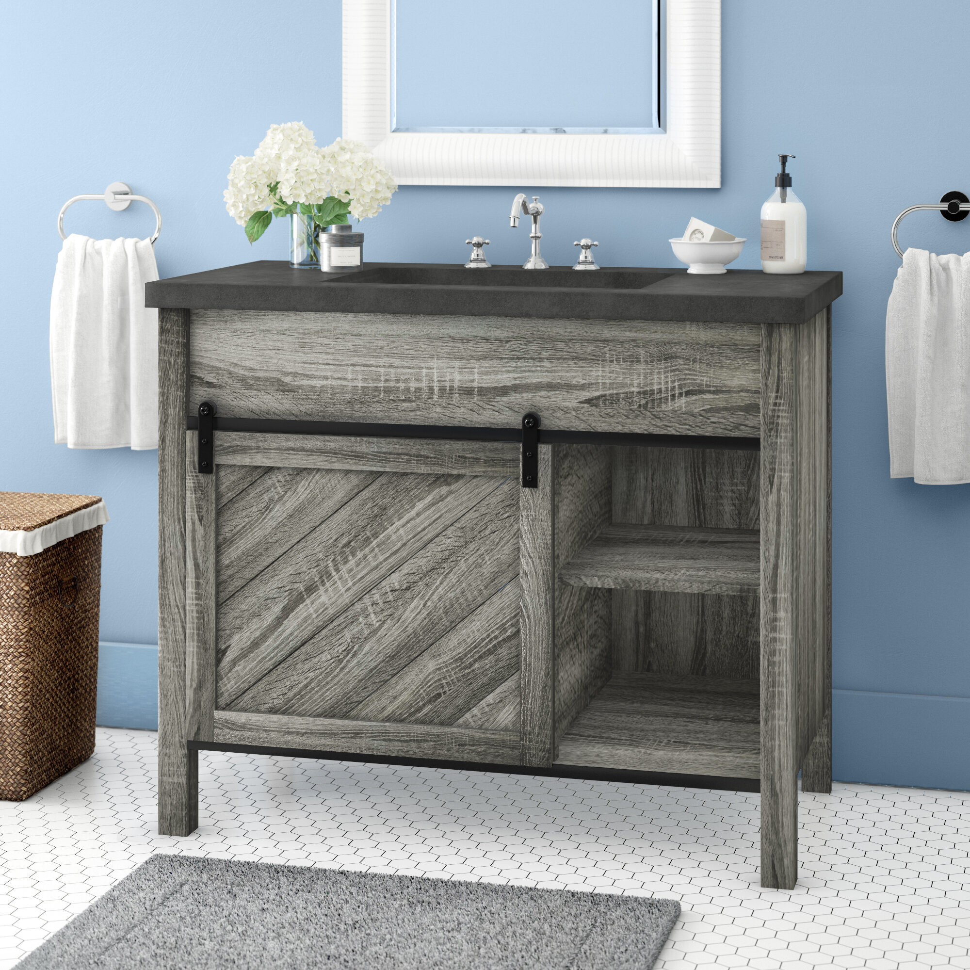 Millwood Pines Philomena 42 Single Bathroom Vanity Set Reviews Wayfairca