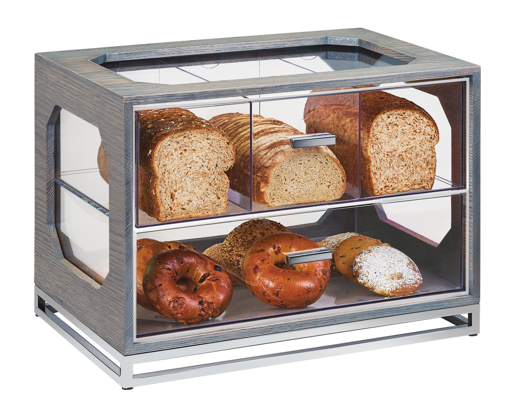 Cal Mil 4 Section Drawer Ashwood Bread Box Wayfair