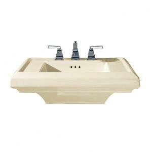 Town Square Ceramic 27 Pedestal Bathroom Sink with Overflow by American Standard