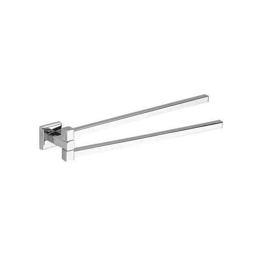 Whyte 35cm Wall Mounted Double Towel Rail Metro Lane