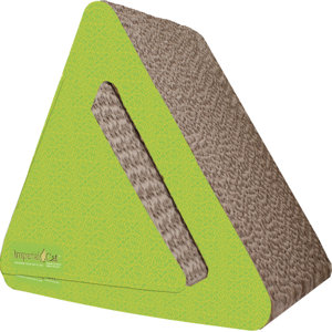 Scratch 'n Shapes Triangle Combo Recycled Paper Scratching Post