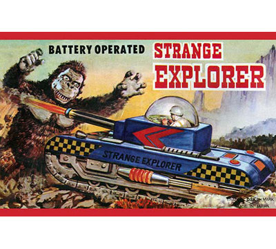 Strange Explorer Vintage Advertisement Buyenlarge