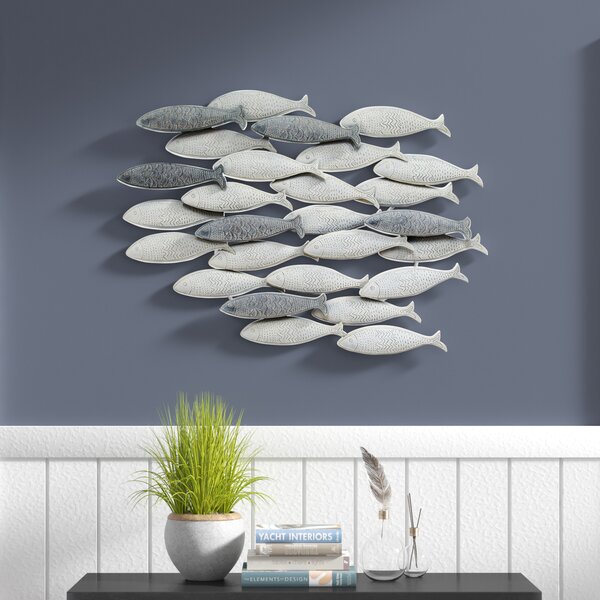 School of Fish Wall Décor by Rosecliff Heights