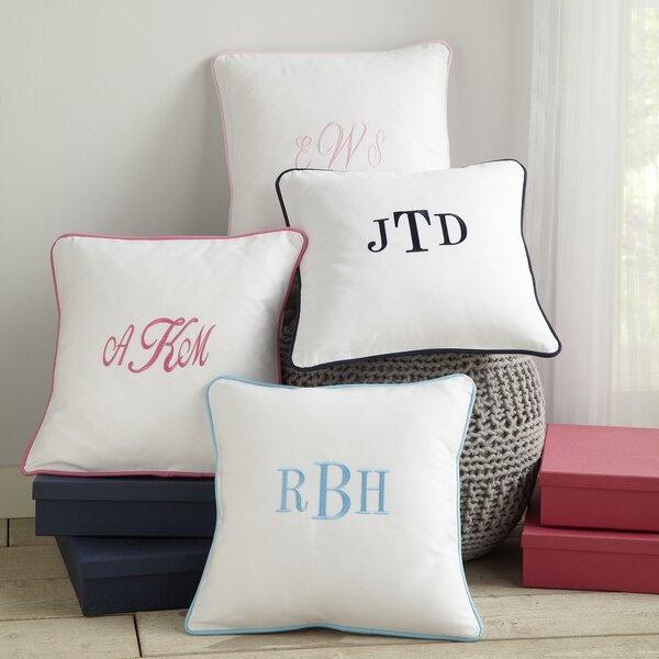 Classic Monogrammed Pillow Cover by Birch Lane Kids™