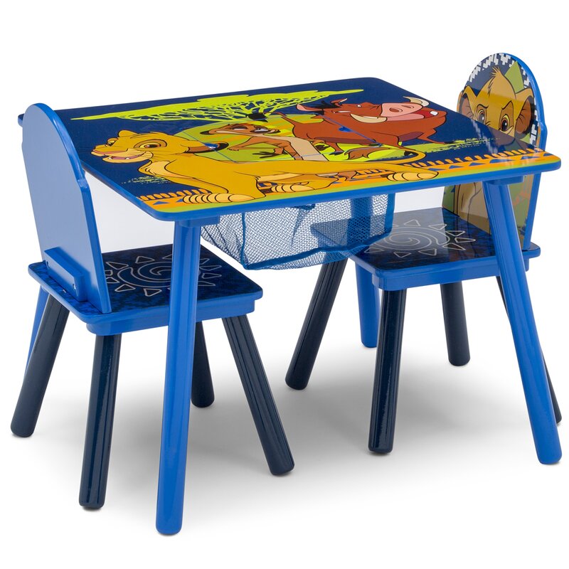 mickey mouse activity table and chair set