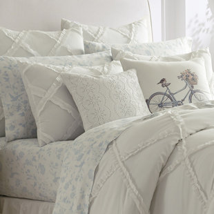 Cotton Comforters Comforter Sets You Ll Love Wayfair Adelina Cotton Comforter Set By Laura Ashley Home