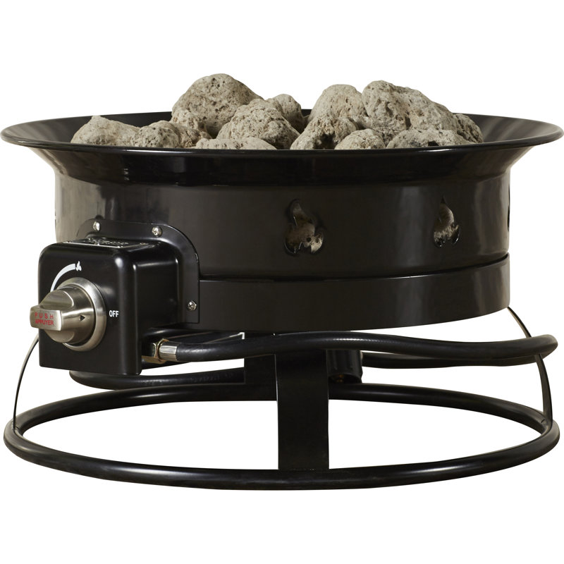 Heininger Portable Propane Outdoor Fire Pit Reviews Wayfair